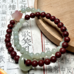 Double-ring Hetian jade——Promotes blood and qi circulation, calms the mind