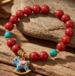 Golden Horse——Promotes blood circulation and attracts wealth - immagine 3