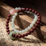Double-ring Hetian jade——Promotes blood and qi circulation, calms the mind – Image 2