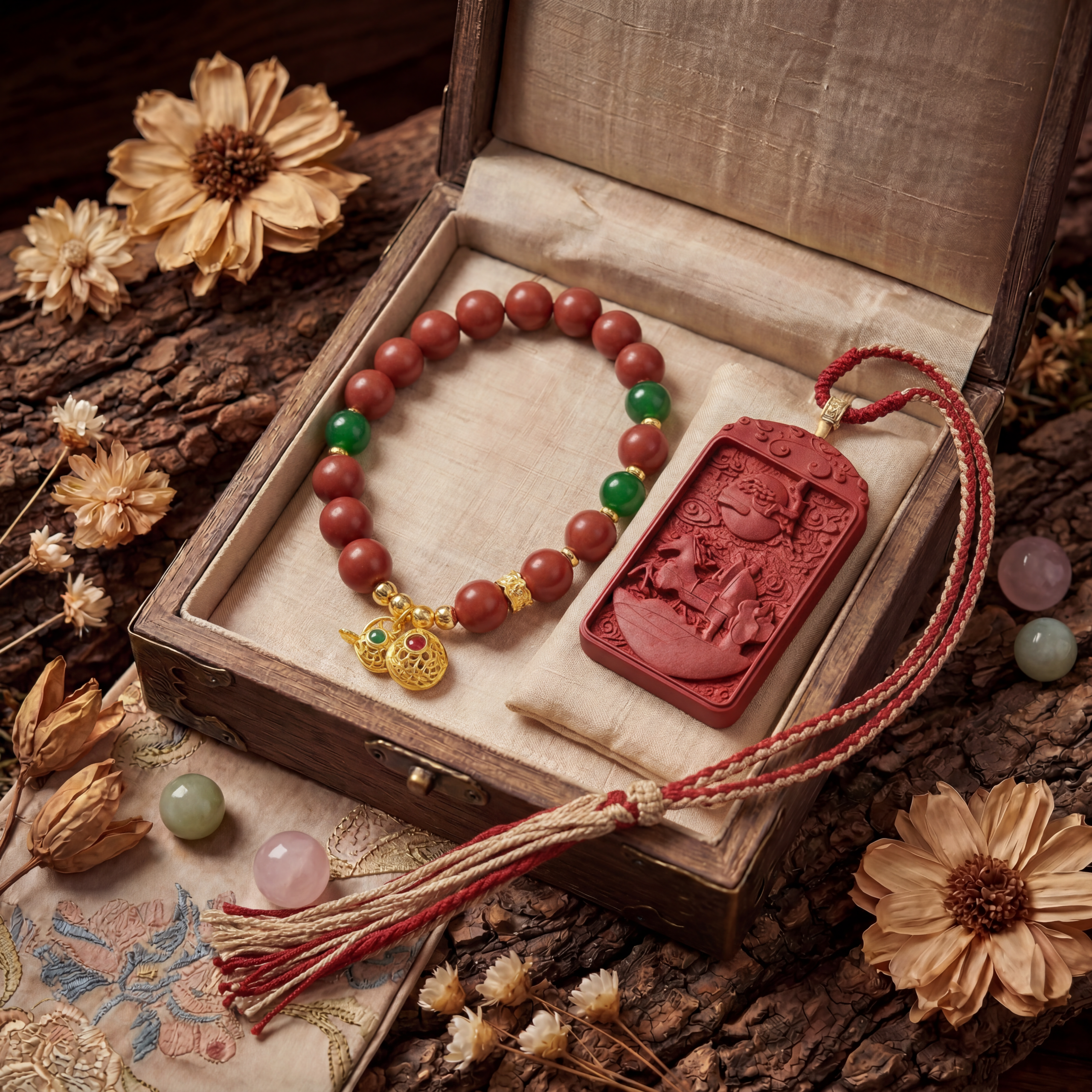 nano-gemini-1772452052678-0-0 Golden Gourd Wealth Attracting Set——Attract Wealth & Blessings - Image 1