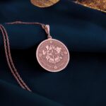 World Map Compass Travel Necklace | 14K Solid Gold - Nautical Wanderlust Gift – Image 7