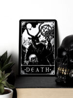 ⁦Deadly Tarot - Death Greet Tin Card⁩ - الصورة ⁦2⁩