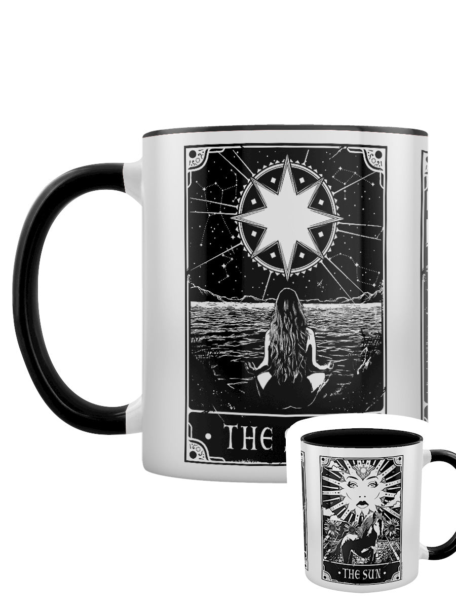 142584-front.jpg Deadly Tarot - The Star, Strength & The Sun Black Inner 2-Tone Mug - immagine 1