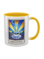 Deadly Tarot Life - The Coffee Yellow Inner 2-Tone Mug – Image 2