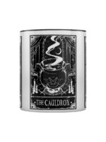 Deadly Tarot The Witch, The Cauldron & The Familiar Black Inner 2-Tone Mug – Image 2
