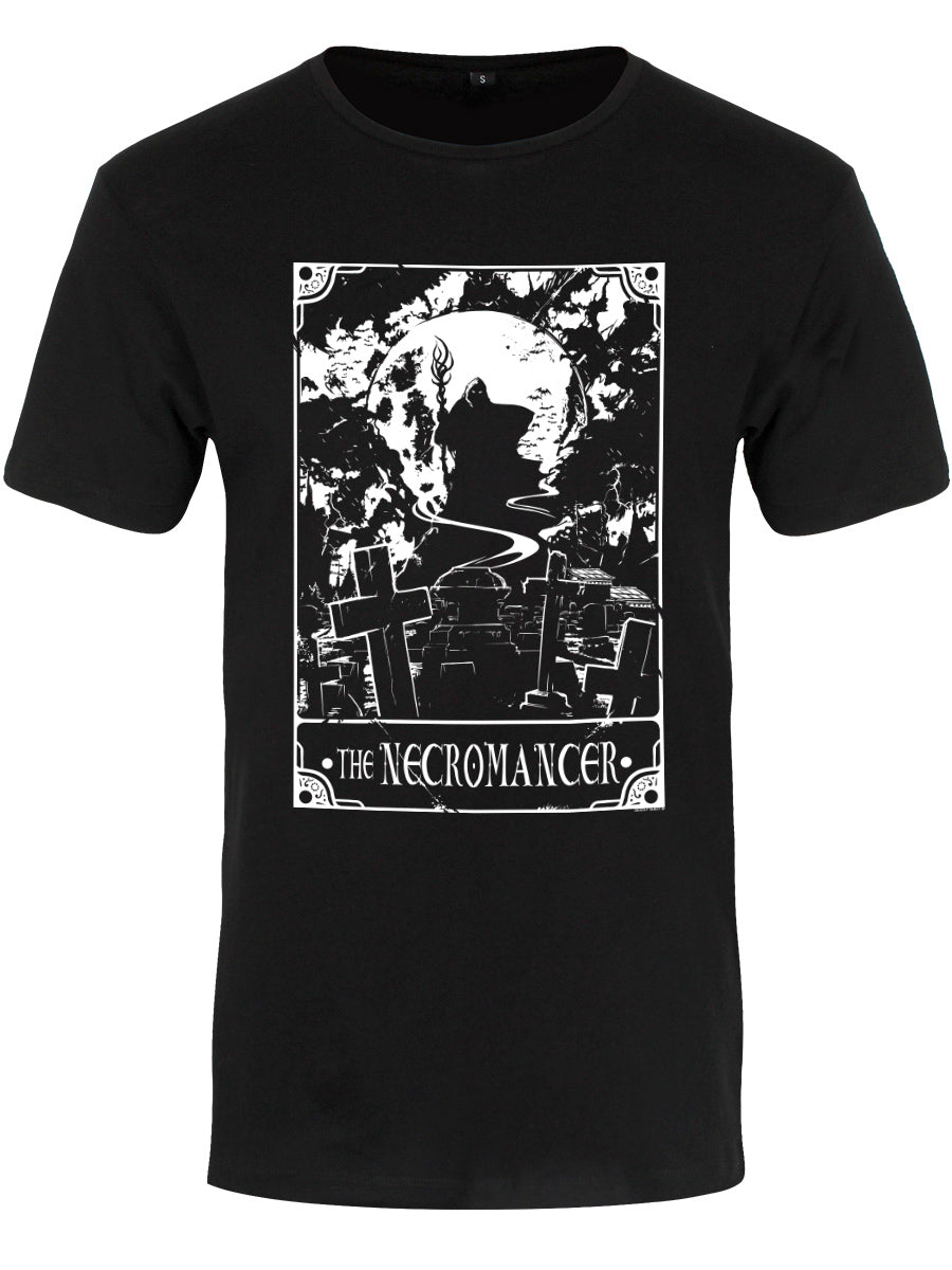 164153-front.jpg Deadly Tarot - The Necromancer Men's Premium Black T-Shirt – Bild 1