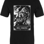 Deadly Tarot - Hell Hound Men's Premium Black T-Shirt