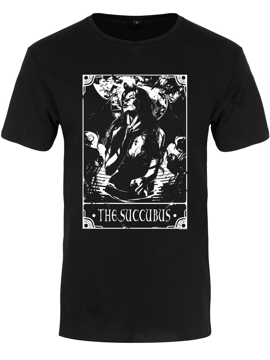 165797-front.jpg Deadly Tarot The Succubus Men's Premium Black T-Shirt - الصورة 1
