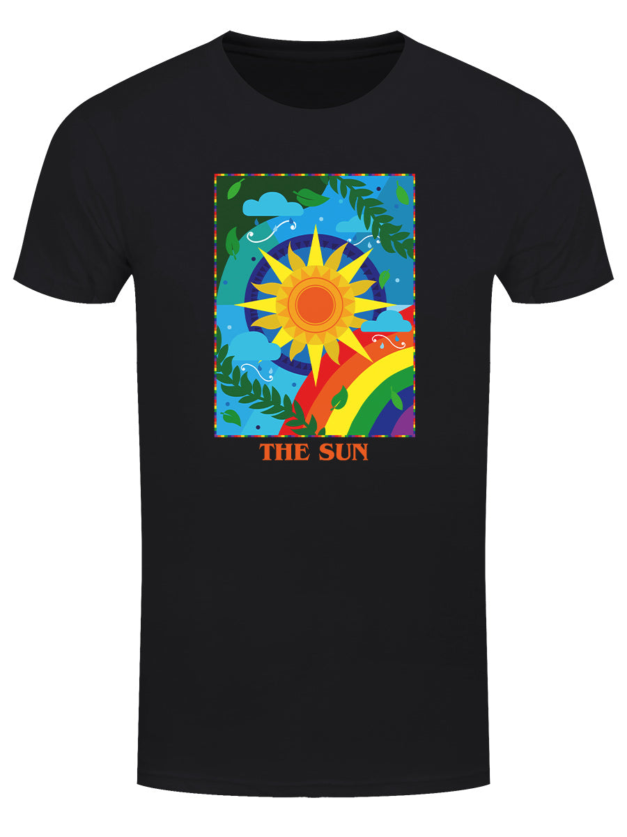 166783-front.jpg Deadly Tarot Pride The Sun Men's Premium Black T-Shirt – Bild 1