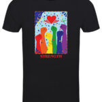 Deadly Tarot Pride Strength Men's Premium Black T-Shirt