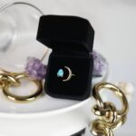 Celestial 'It Girl' Crystal Rings (Citrine & Aquamarine) - immagine 3