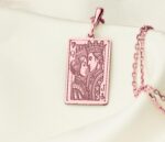 Queen & Jack Playing Card Couple Pendant | Silver & Plated Options - Romantic Anniversary Gift - immagine 8