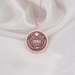 No Medallion Pendant | Silver & Plated Options - Self-Respect Talisman Boundary Affirmation - immagine 6
