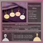 No Medallion Pendant | Silver & Plated Options - Self-Respect Talisman Boundary Affirmation - immagine 9