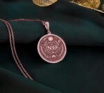 No Medallion Pendant | Silver & Plated Options - Self-Respect Talisman Boundary Affirmation - immagine 7