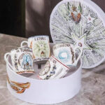 Sagittarius / Wheel of Fortune / The Moon / The Star - Set of 4 Mugs