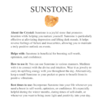 Sunstone Point Earrings – Bild 2