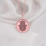 Hamsa Hand Protection Amulet | Silver & Plated Options - Spiritual Protection Faith - immagine 6