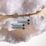 Aquamarine Point Earrings - Image 5